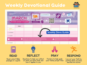2024 Family Devotional Wall Planner: STICKY SITUATIONS