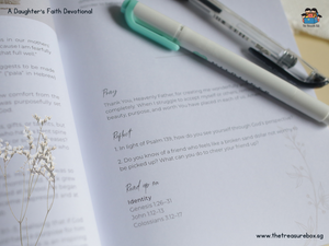 KALLOS / A Daughter’s Faith: 30 Days Devotional Journal