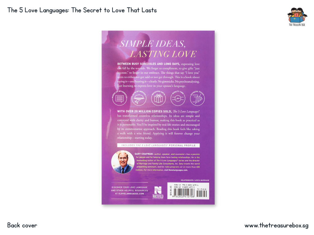 The 5 Love Languages – The Treasure Box SG