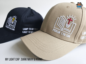 MY LIGHT caps [Psalm 119]