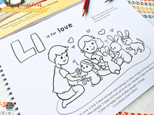 Load image into Gallery viewer, First Things First: Interactive Colouring Activity Book
