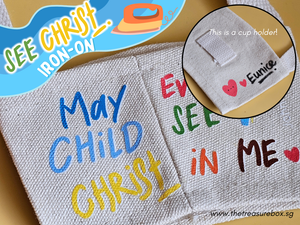 SEE CHRIST Iron-Ons