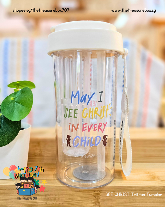 SEE CHRIST Tritan Tumbler (4 colours)