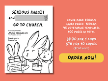 Load image into Gallery viewer, Serious Rabbit Sermon Journal 2nd Edition