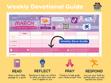 Load image into Gallery viewer, 2024 Family Devotional Wall Planner: STICKY SITUATIONS