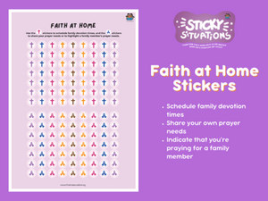 2024 Family Devotional Wall Planner: STICKY SITUATIONS