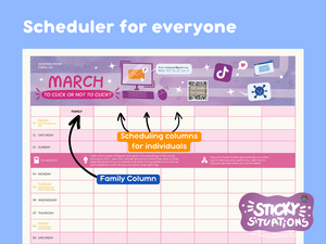 2024 Family Devotional Wall Planner: STICKY SITUATIONS