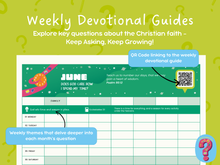 Load image into Gallery viewer, 2026 Family Devotional Wall Planner - I HAVE A QUESTION!