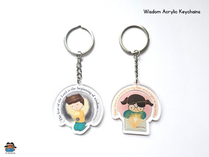 Wisdom Acrylic Keychain