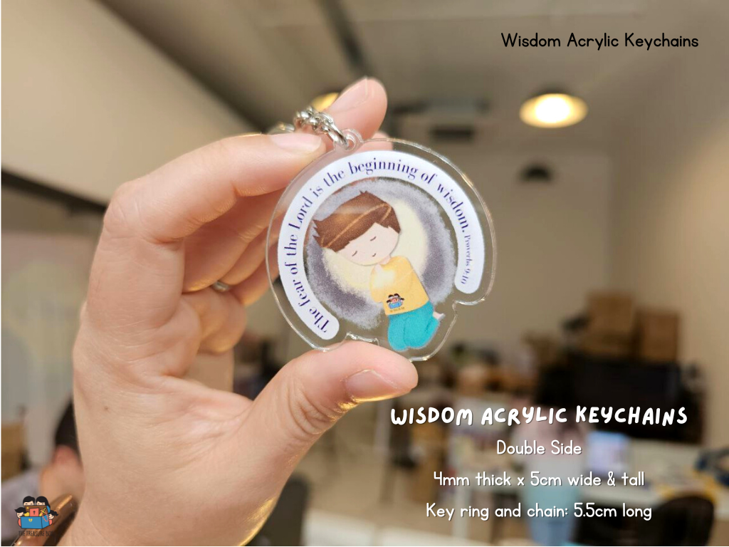 Wisdom Acrylic Keychain