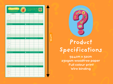 Load image into Gallery viewer, 2025 Family Devotional Wall Planner - I HAVE A QUESTION!