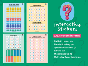 2025 Family Devotional Wall Planner - I HAVE A QUESTION!