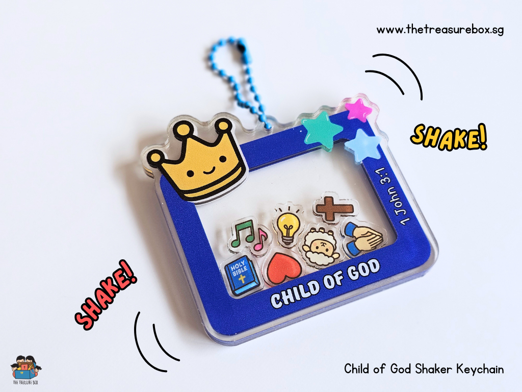 FortPeat Dreamworld 彼岸 BOX Child of God Shaker Keychain – The Treasure Box SG