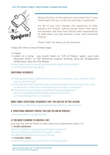 Load image into Gallery viewer, Gift Of Peace Family Devotional - Teens (Free Download)