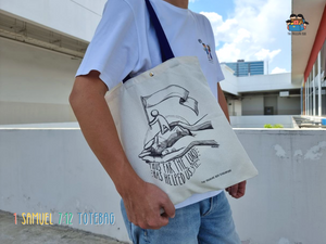 1 Samuel 7:12 Totebag