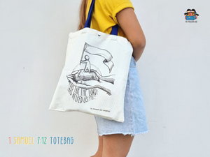 1 Samuel 7:12 Totebag