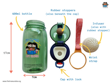 Load image into Gallery viewer, My Family, God&#39;s Treasure Water Bottle