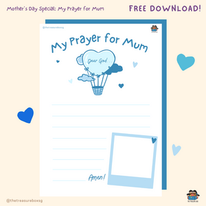 [Printable] My Prayer for Mum (Blue)