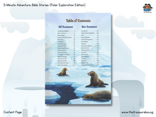 Load image into Gallery viewer, 5-Minute Adventure Bible Stories (Polar Exploration Edition)