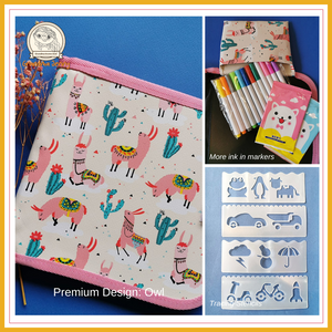 [Premium] Doodle Book: Alpaca