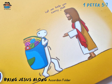 Load image into Gallery viewer, &quot;Bring Jesus Along&quot; Accordion Folder