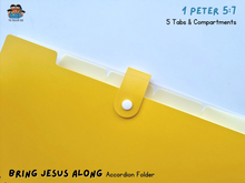 Load image into Gallery viewer, &quot;Bring Jesus Along&quot; Accordion Folder