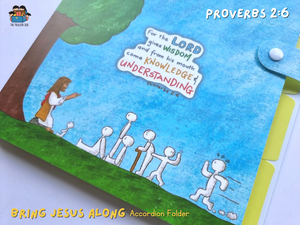 "Bring Jesus Along" Accordion Folder