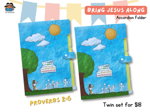 "Bring Jesus Along" Accordion Folder