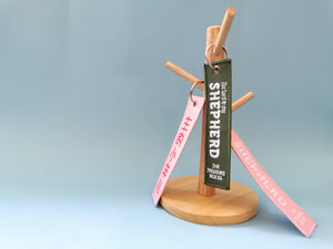 “My Shepherd” Keychain (PINK/WHITE)