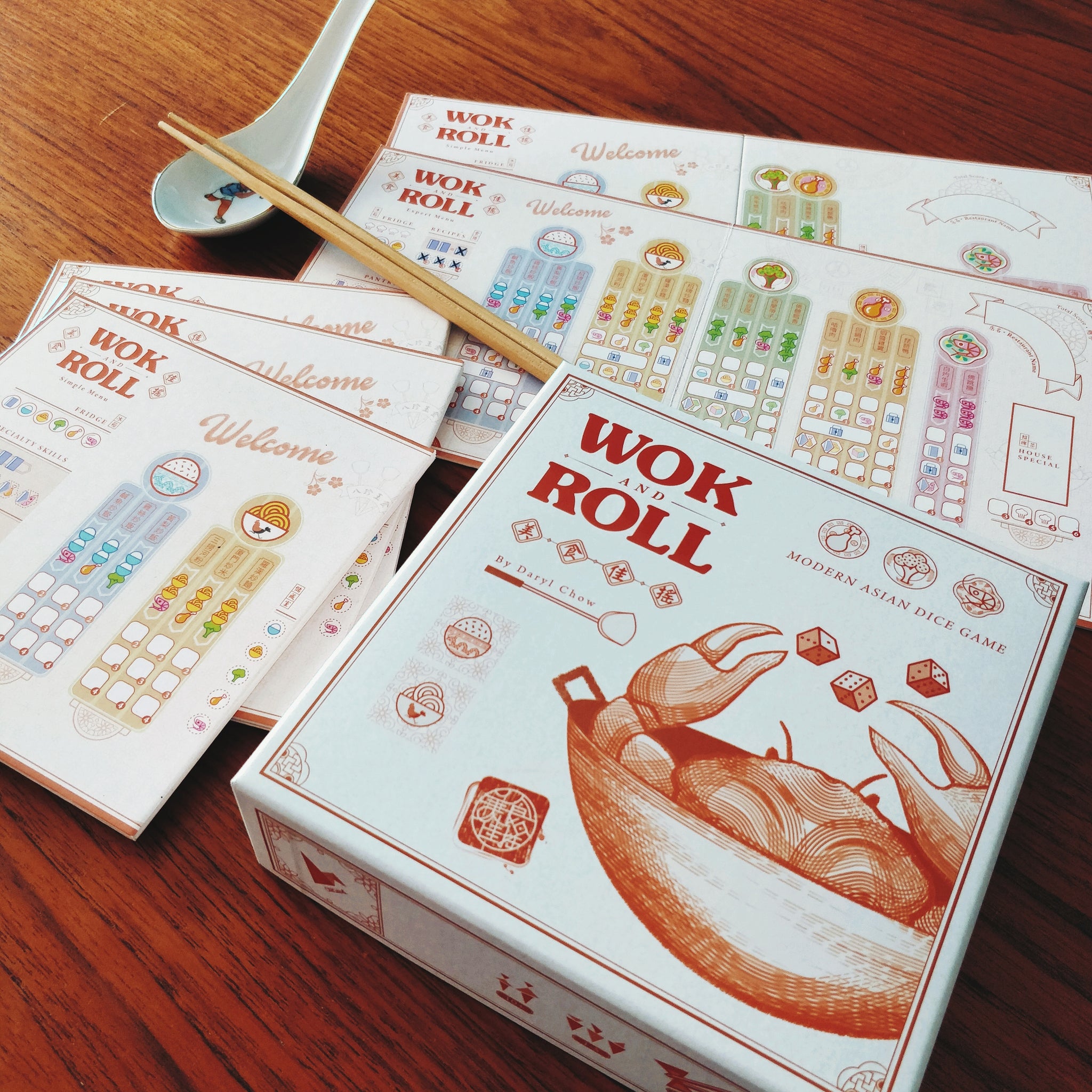 Wok and Roll Board Game The Treasure Box SG