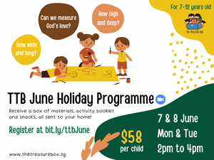 [7-8 June PM] June Holiday Programme