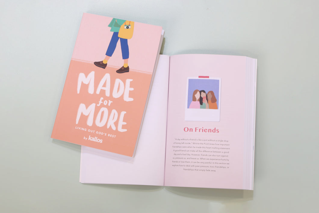 KALLOS / Made For More Devotional 2: Living Out God’s Best (For Teen girls)