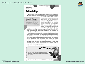 NIrV Adventure Bible Book of Devotions for Early Readers