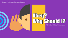 Load image into Gallery viewer, Parent&#39;s Guide: Obey? Why Should I?