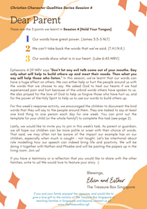 Parent's Guide: Hold Your Tongue (+ Task Template)
