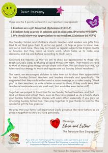 Parent's Guide: Thank You Teachers