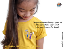 Load image into Gallery viewer, Salt &amp; Light T-shirts (Child)