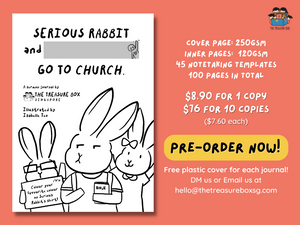 Serious Rabbit Sermon Journal 2nd Edition