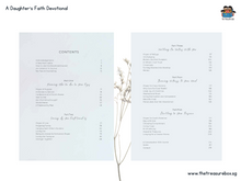 Load image into Gallery viewer, KALLOS / A Daughter’s Faith: 30 Days Devotional Journal