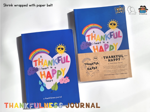 A Thankful Heart is a Happy Heart - A Thankfulness Journal
