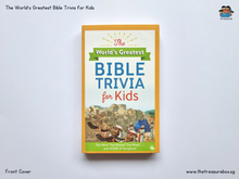 Load image into Gallery viewer, The World&#39;s Greatest Bible Trivia for Kids
