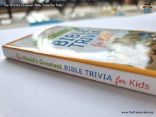 Load image into Gallery viewer, The World&#39;s Greatest Bible Trivia for Kids