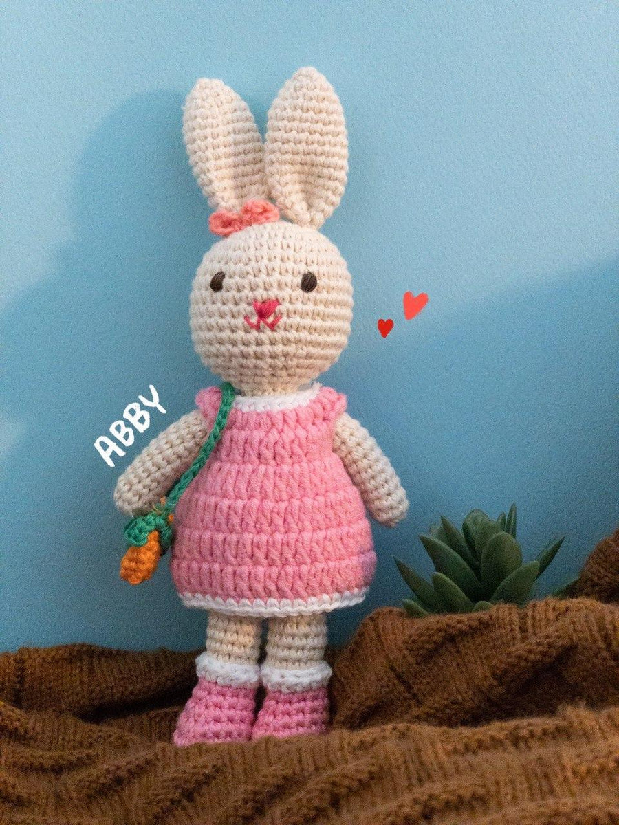Abby Rabbit Toy Plushy – The Treasure Box SG