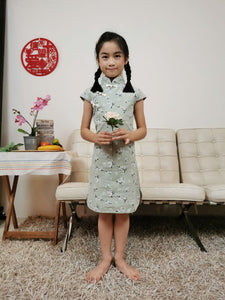 Grandma Jenny Pink Floral CNY Dress