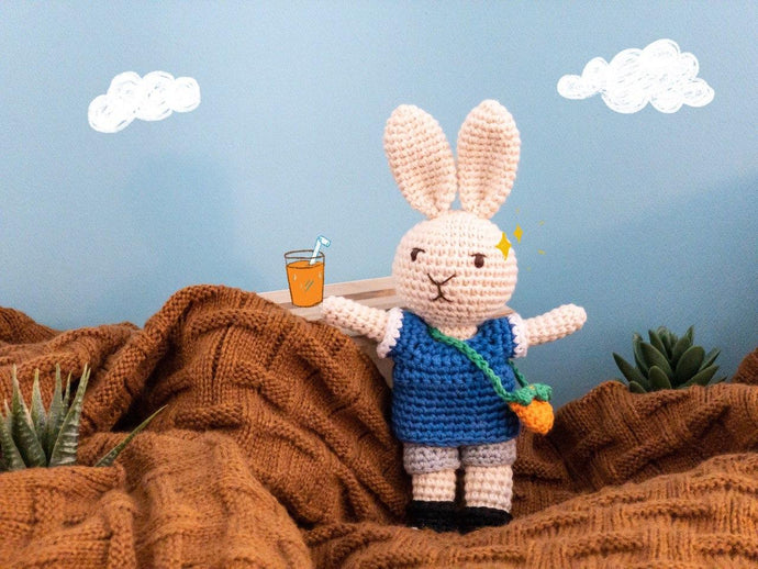 Serious Rabbit Toy Plushy